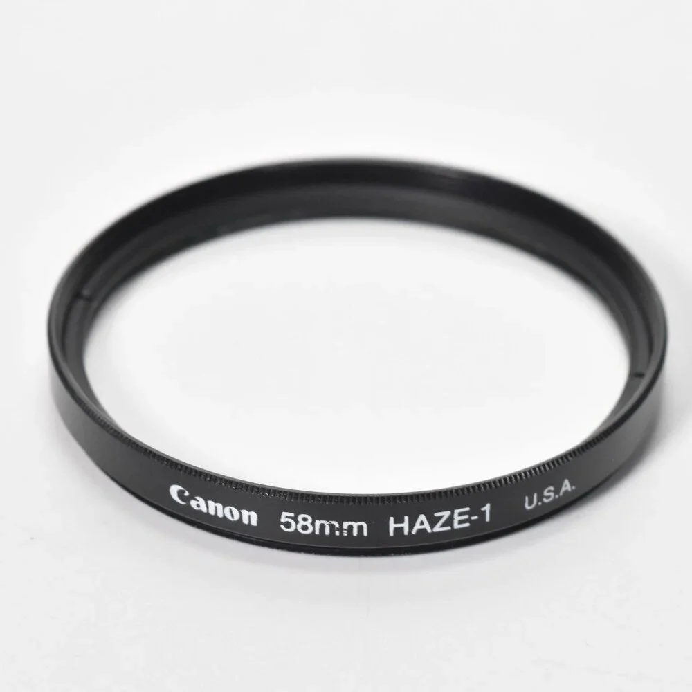 Canon 58mm HAZE-1 Filter Dust and Scratch Protection